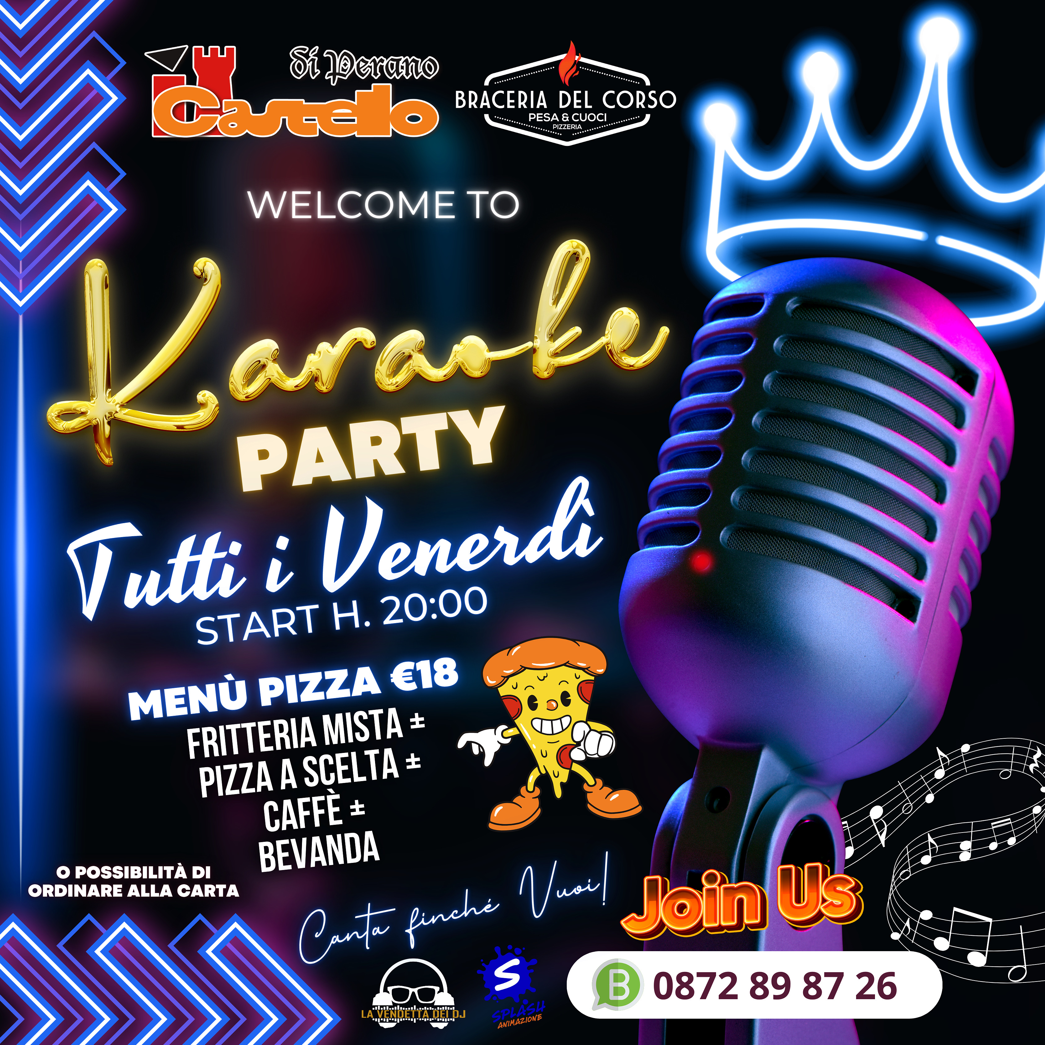 Venerdì Karaoke in Corso ‘900